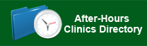 After hours clinics Directory